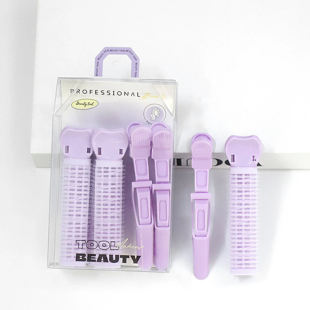 Free Purple Hair Root Fluffy Clip for Women Image