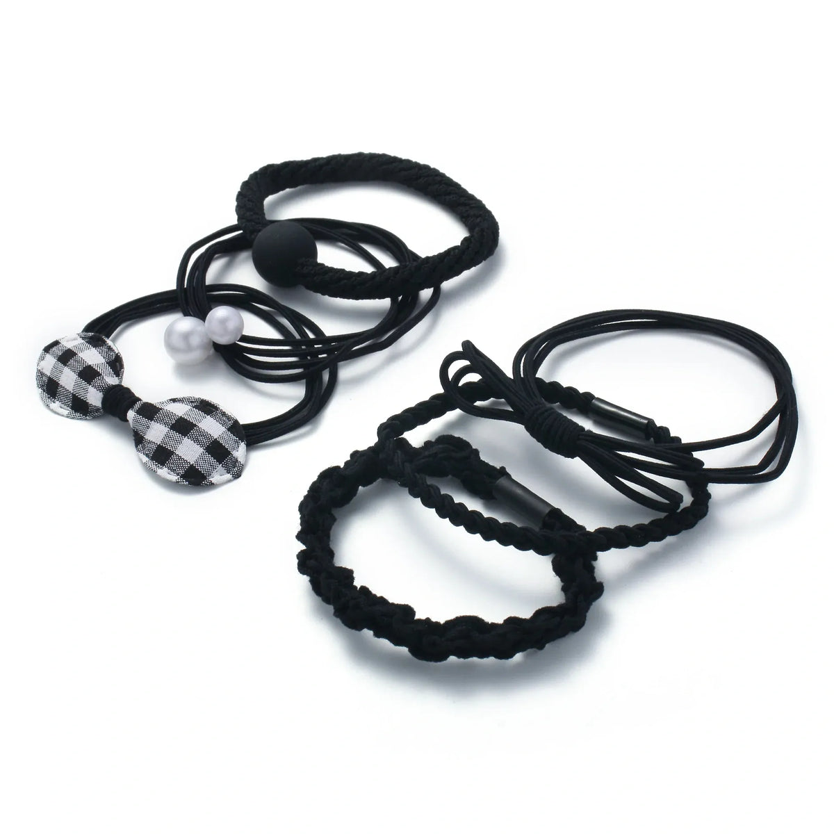 Free Black Hair Ties for Girls Image