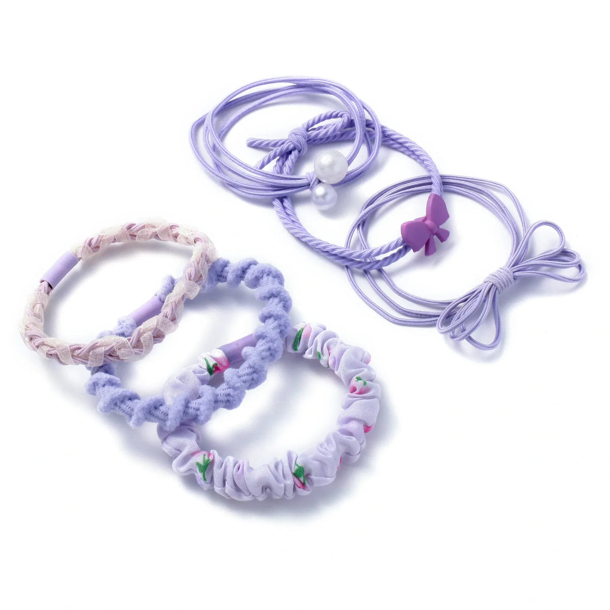 Free Purple Hair Ties for Girls Image