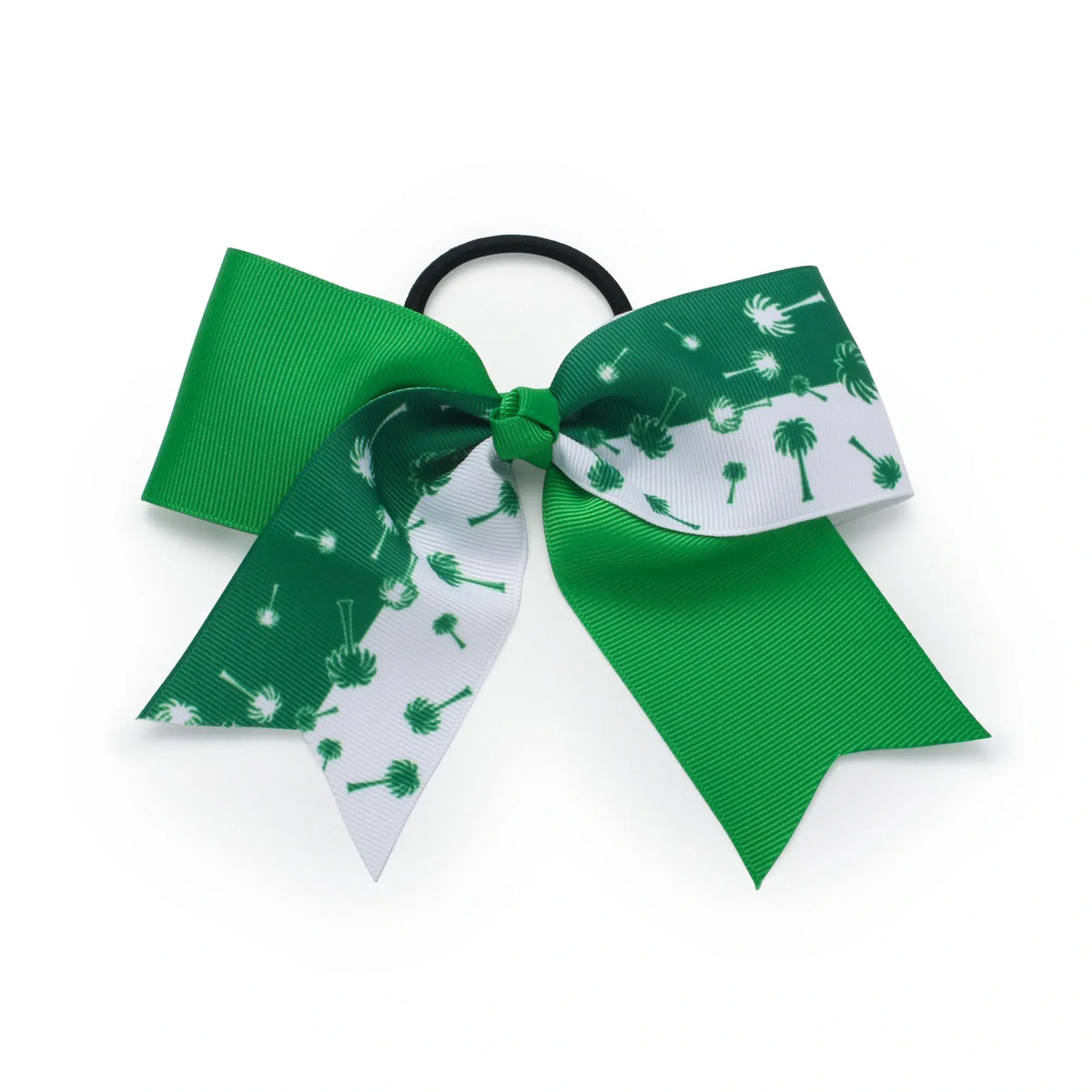 Free Green White Hair Ties for Girls Image