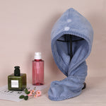 Free Blue Hair Wrap for Women Image