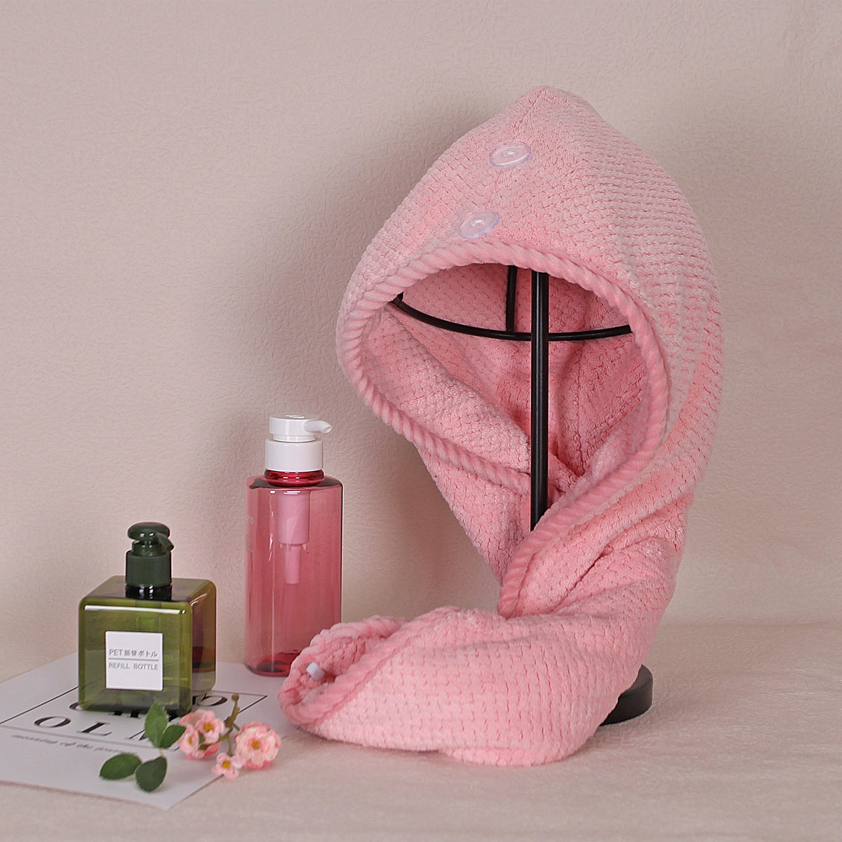 Free Pink Hair Wrap for Women Image