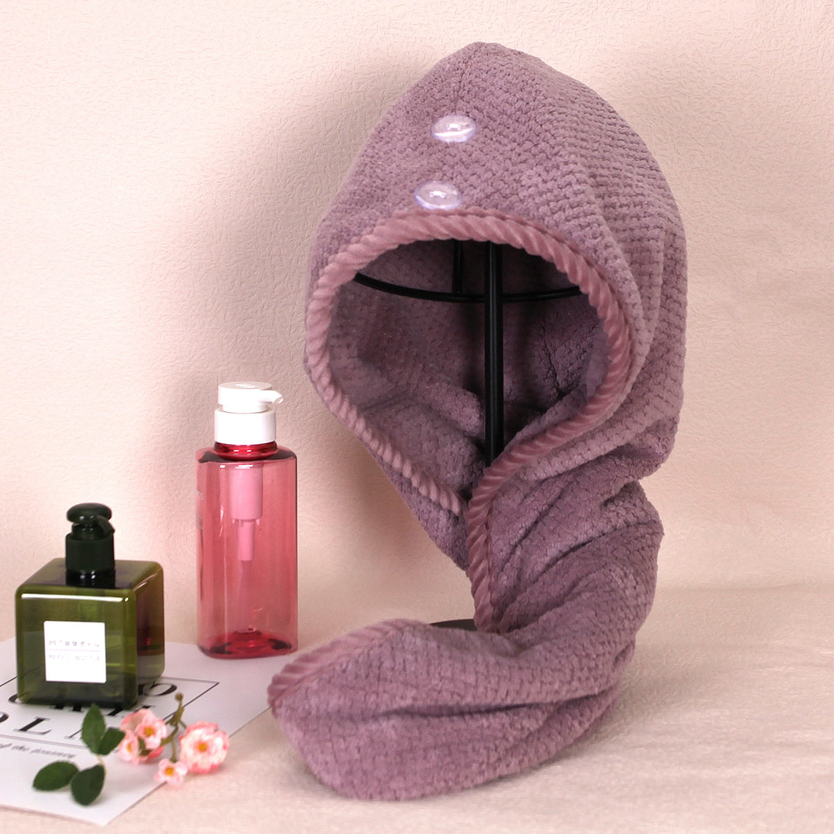 Free Purple Hair Wrap for Women Image