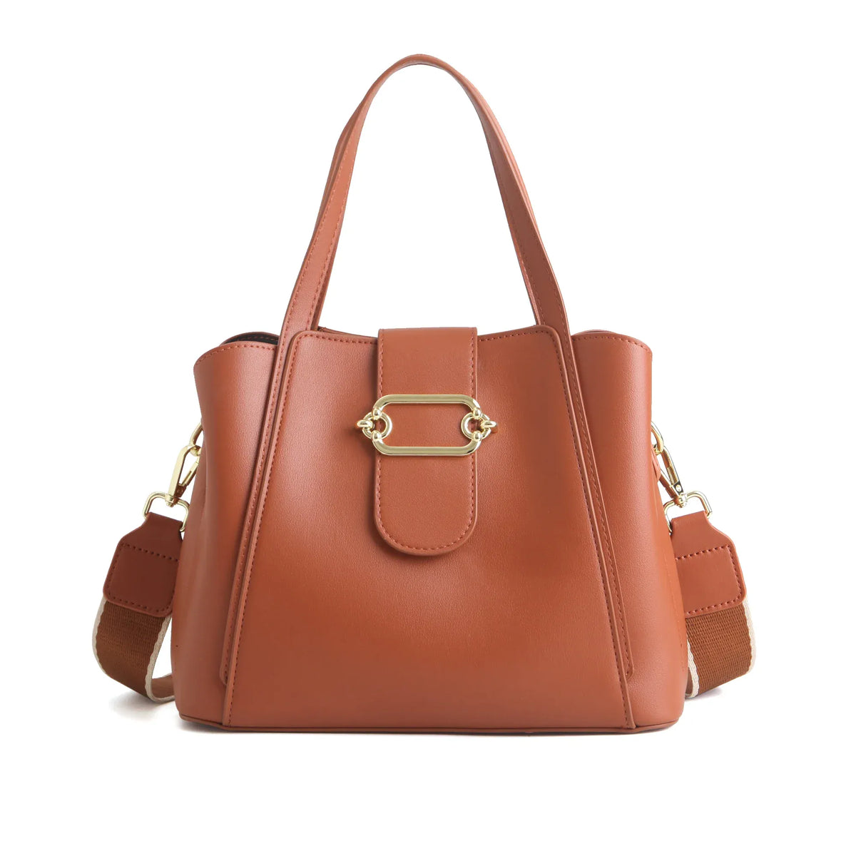 Free Brown Elegant Handbag for Women Image