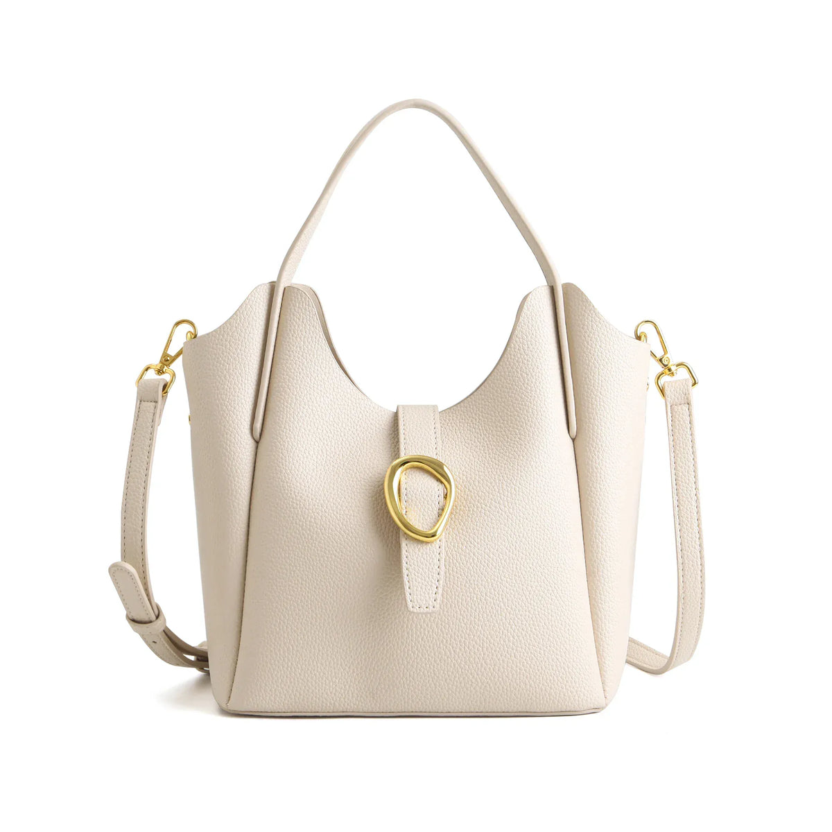 Free Light Beige Elegant Handbag for Women Image