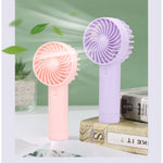 مروحة شحن صغيرة محمولة باليد (3 سرعات)