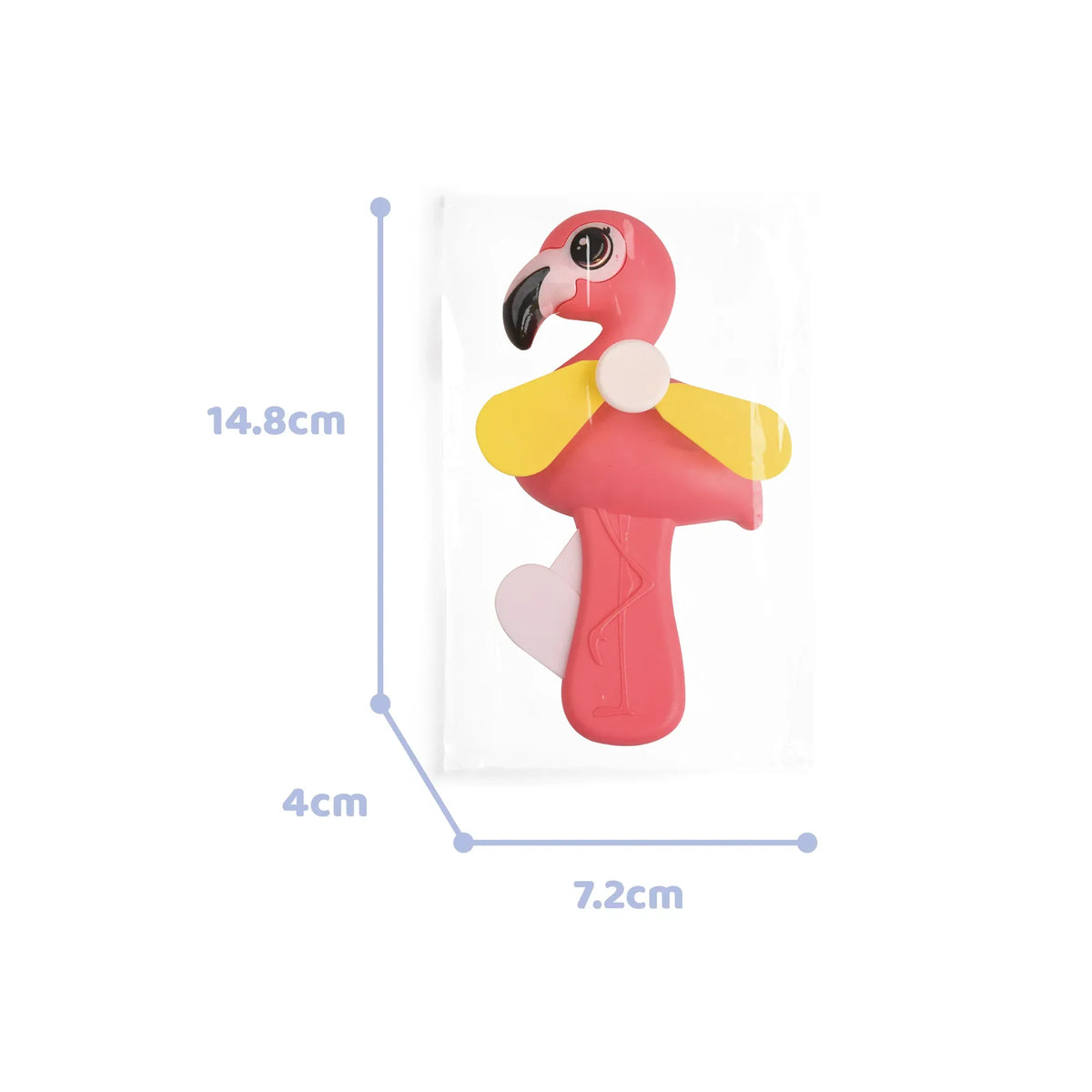 Free Multicolor Hand Pressed Flamingo Image