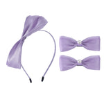 Free Purple Headwear Set for Girls Image
