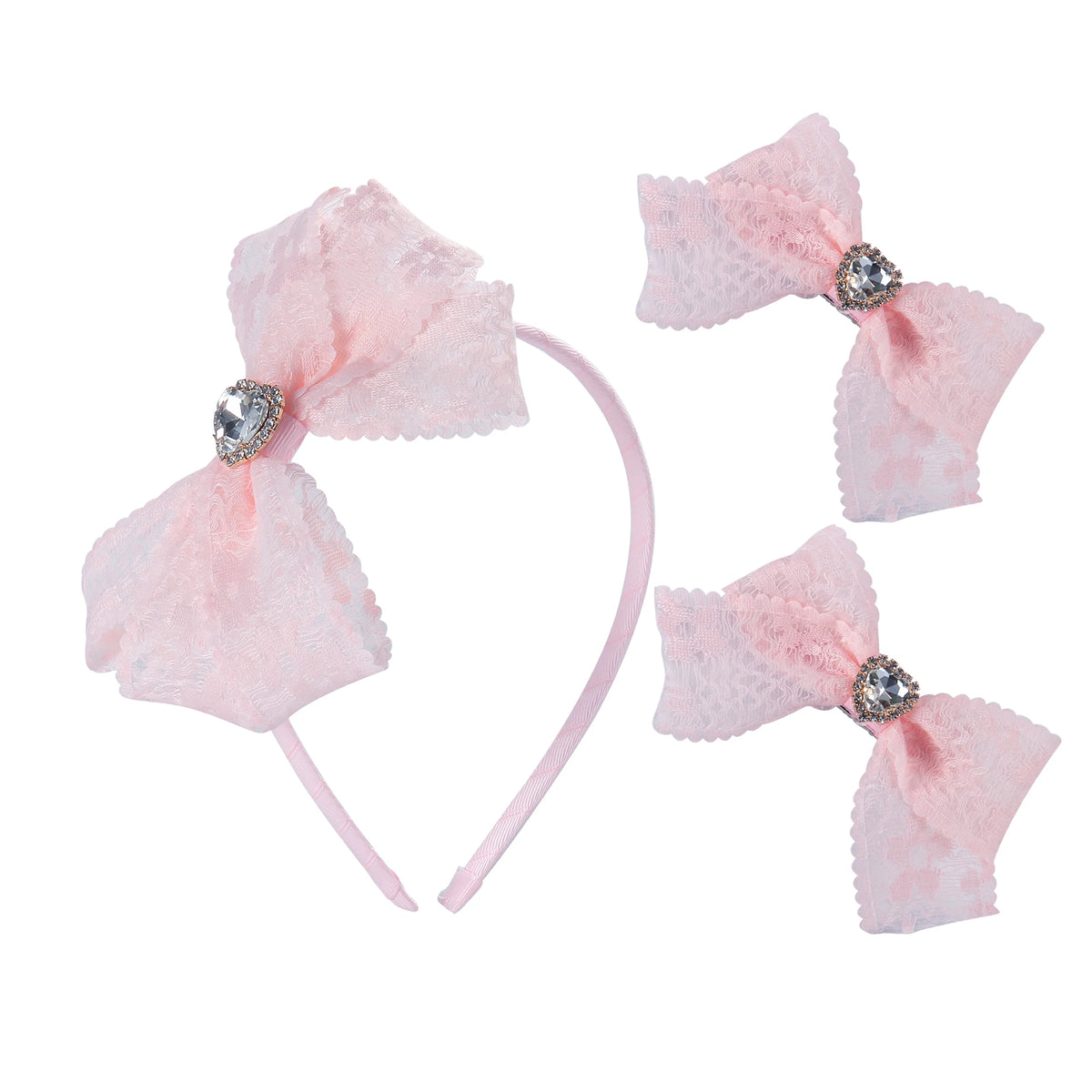 Free Pink Headwear Set for Girls Image