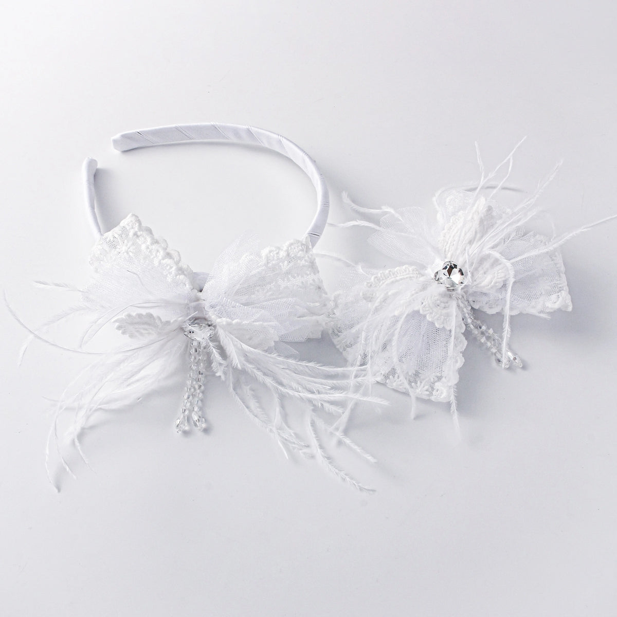 طقم إكسسوارات شعر للبنات