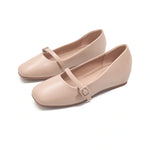 Daily Comfortable Wedge Flat Shoes for Women Image
