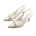 Off White Elegant Sandal for Women Image