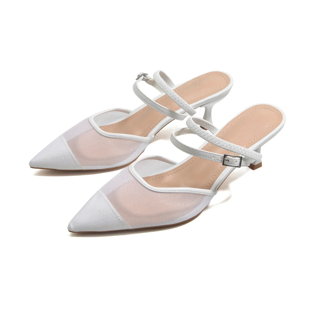 White Elegant Sandal for Women Image