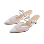 White Elegant Sandal for Women Image