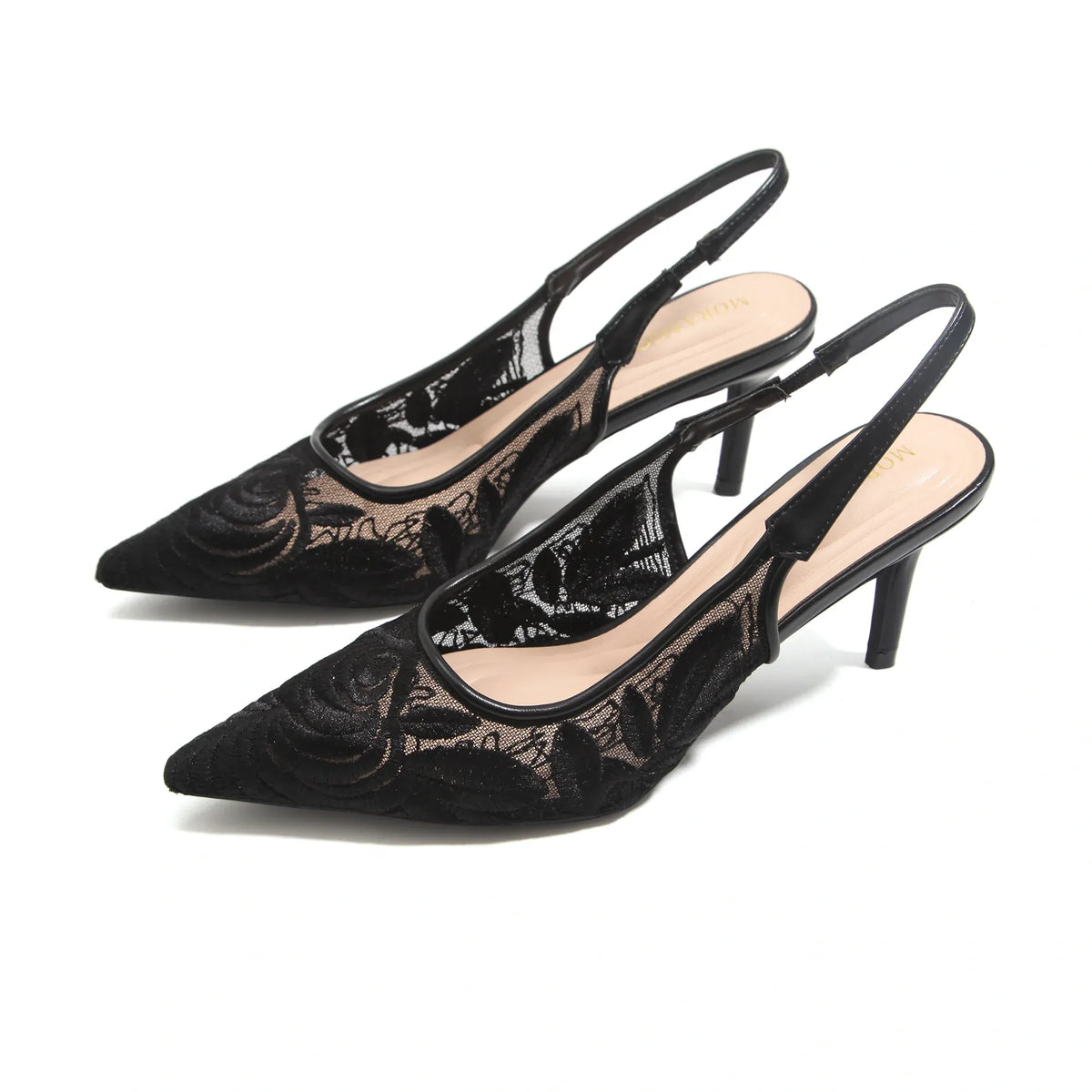 Black Elegant Sandal for Women Image