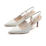 White Elegant Sandal for Women Image