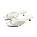 White Elegant Sandal for Women Image