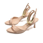 Beige Elegant Sandal for Women Image