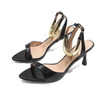 Black Elegant Sandal for Women Image