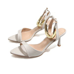 Grey Elegant Sandal for Women Image