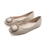 Beige Casual Flat Shoes for Women Image