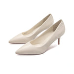 Off White Evening Elegant Heel for Women Image