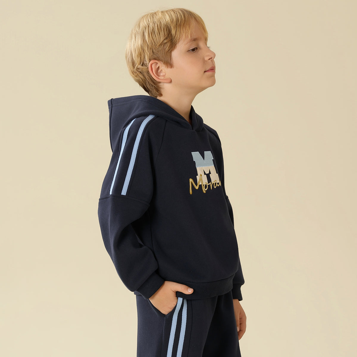 Embroidery Hoodie For Boys