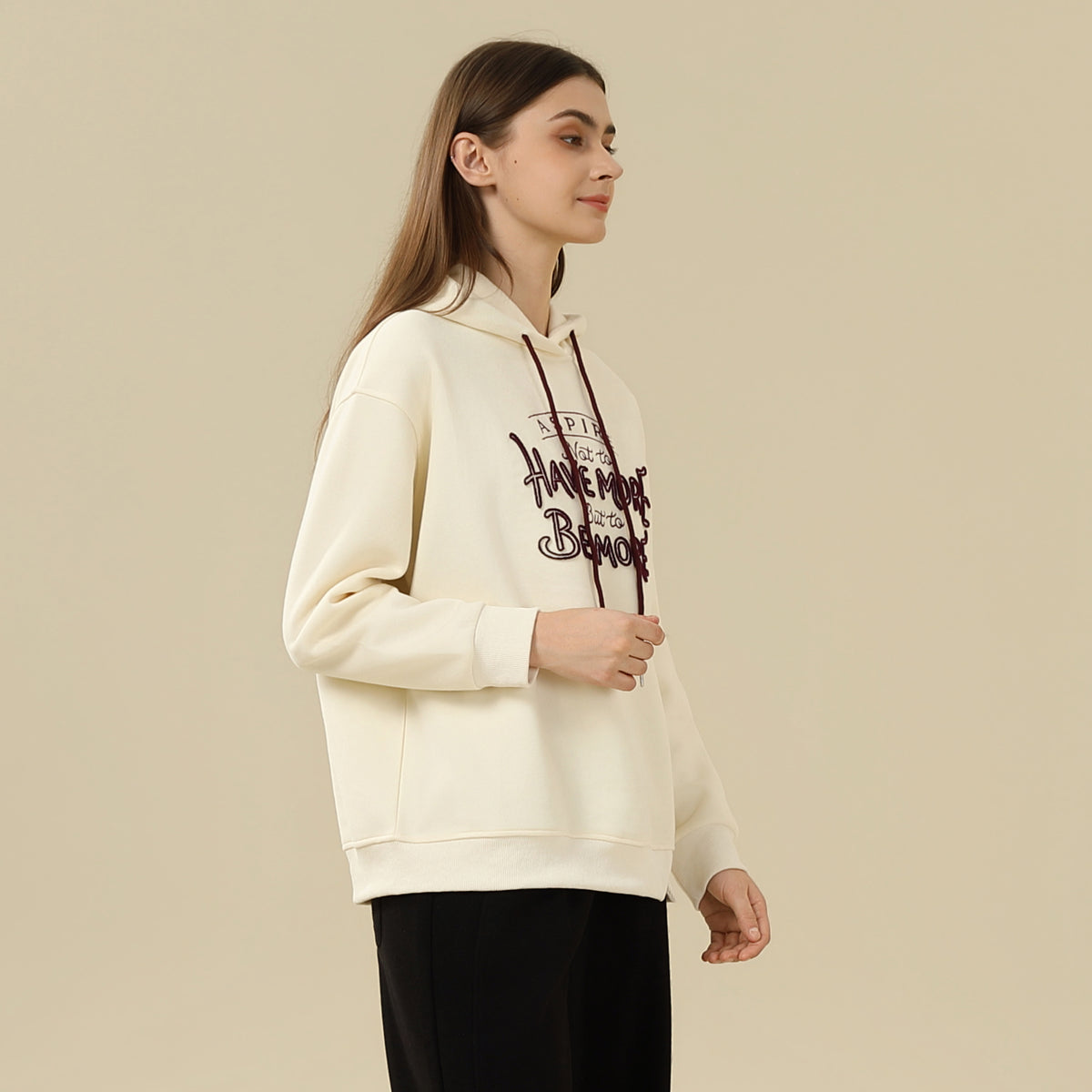 Embroidery Hoodie For Women