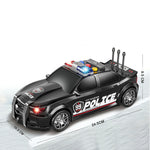 1-3Y Black Inertial Car for Boys 1:16 Image