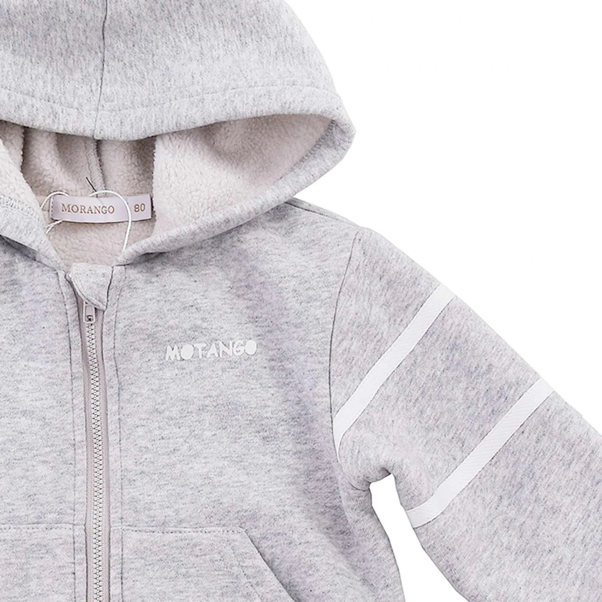 جاكيت بجيوب وغطاء رأس للمواليد الأولاد