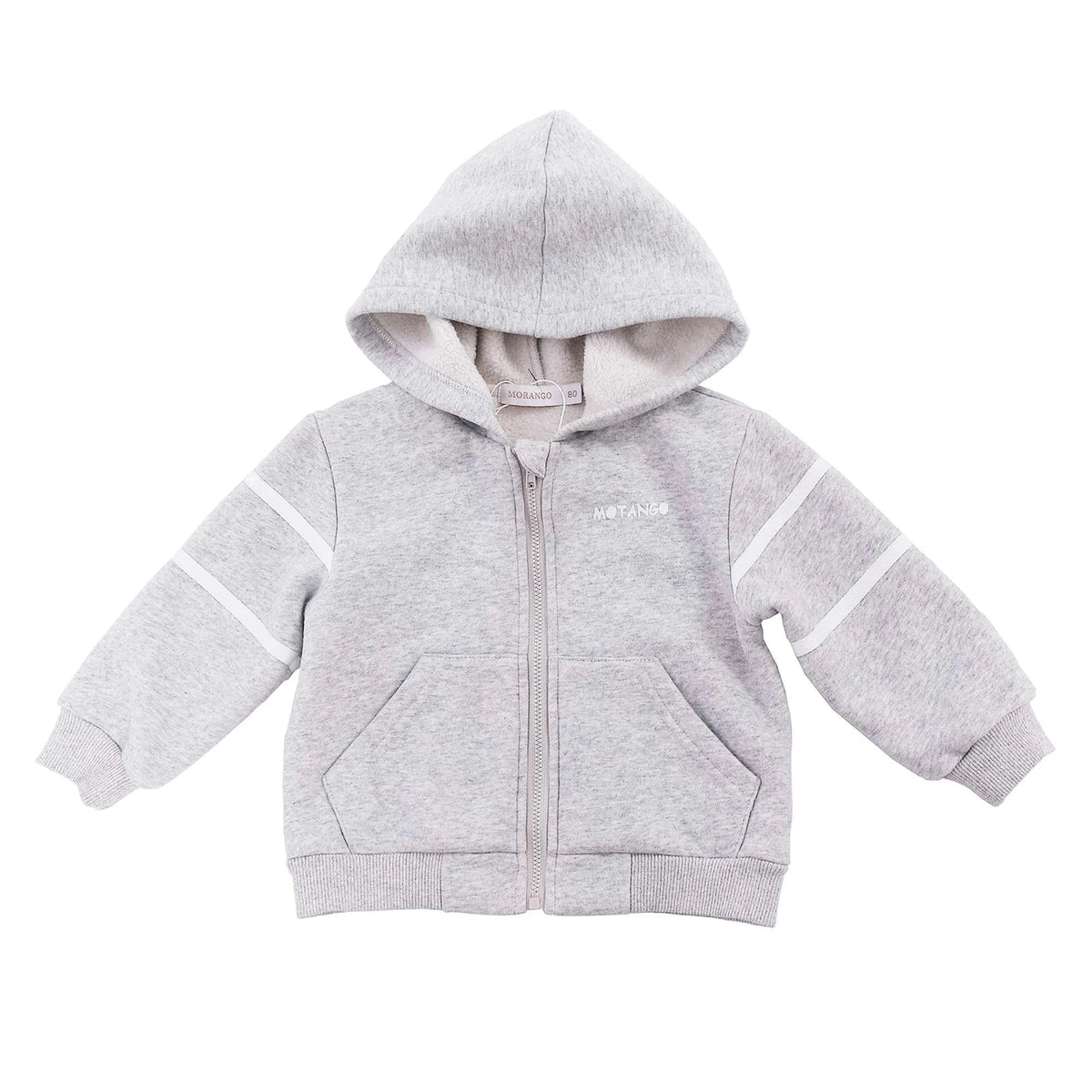 جاكيت بجيوب وغطاء رأس للمواليد الأولاد