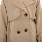 Casual Plain Jacket for Girls Image