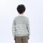 Casual Striped Jacket for Boys Image
