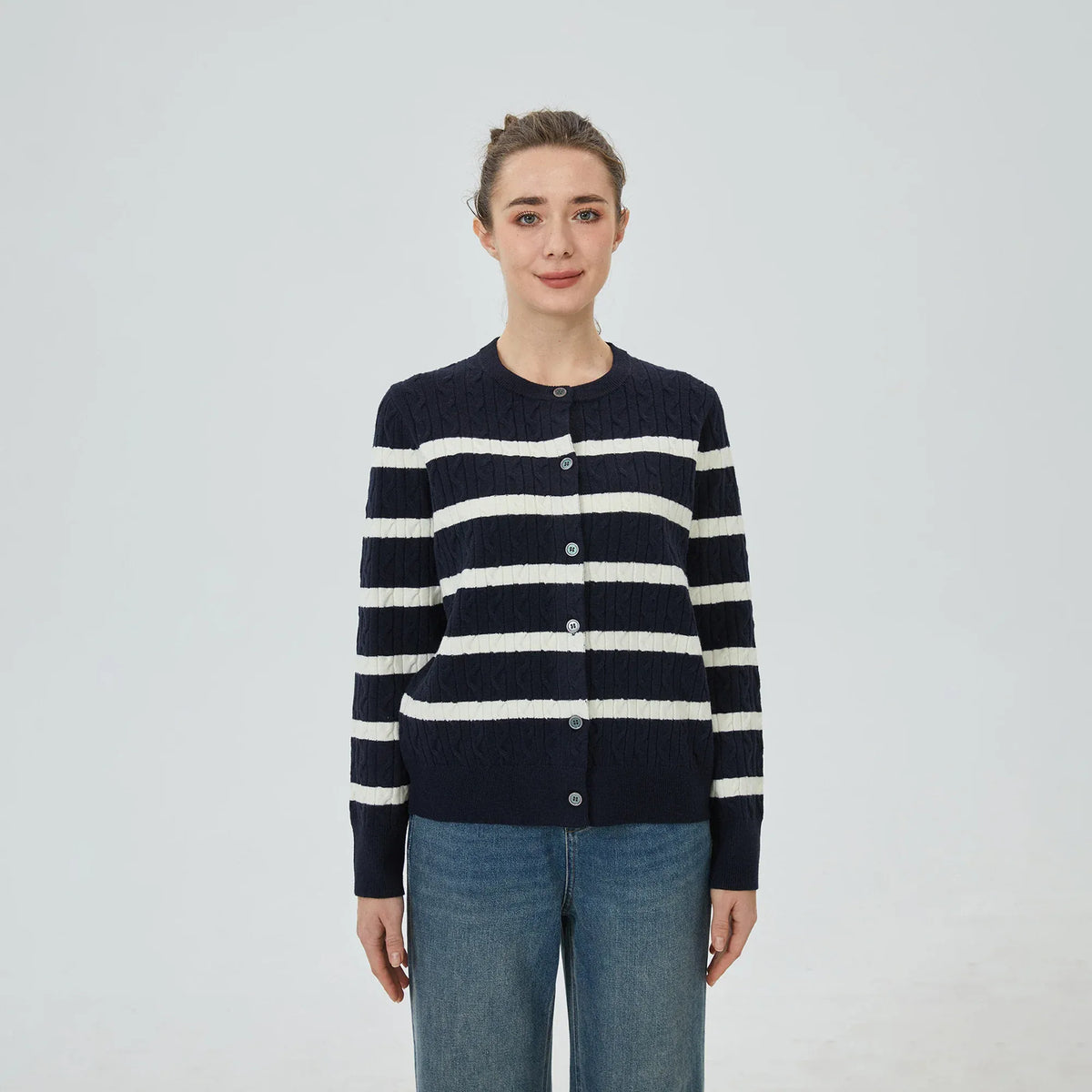 Striped Jacket for Women Image