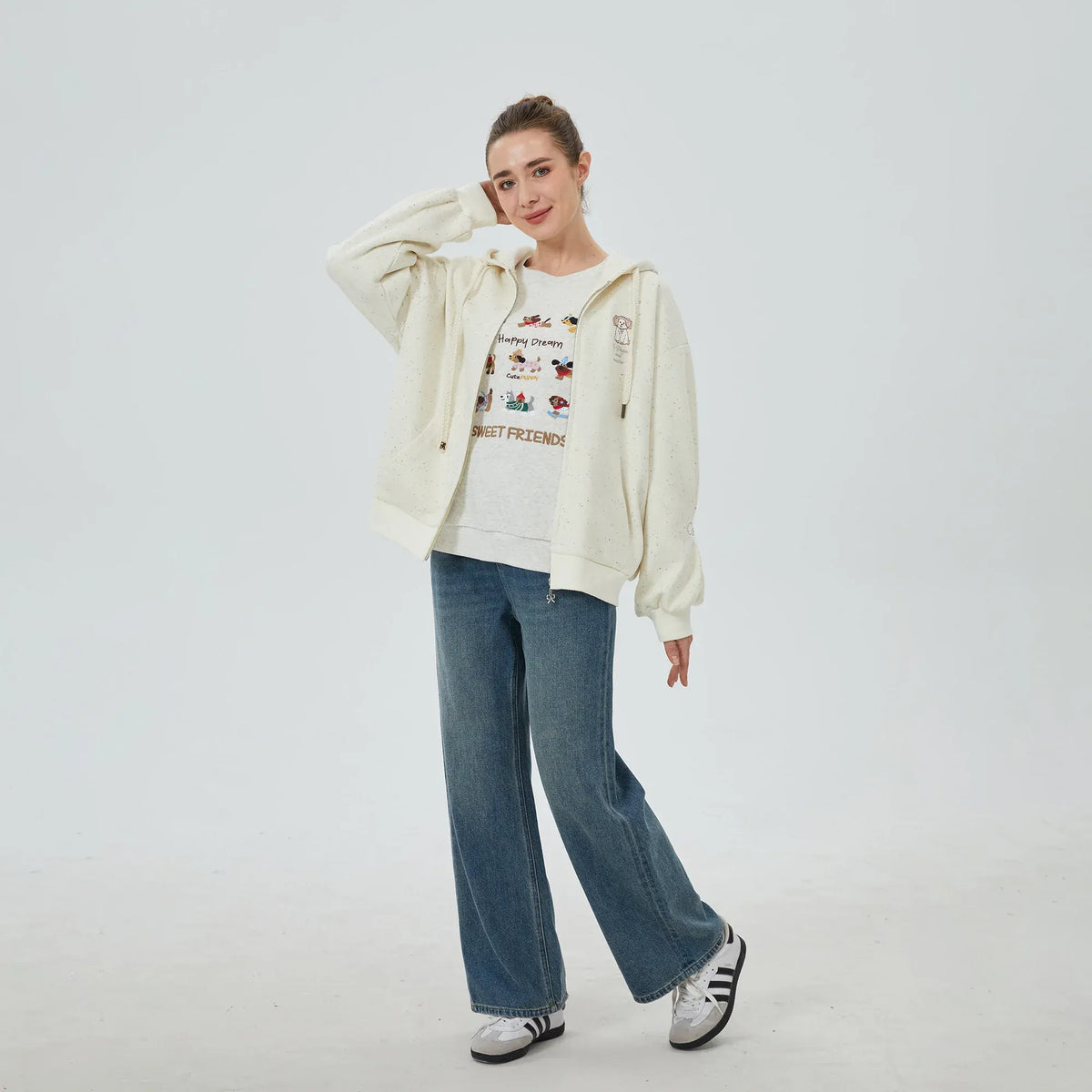 Embroidery Hoodie for Women Image