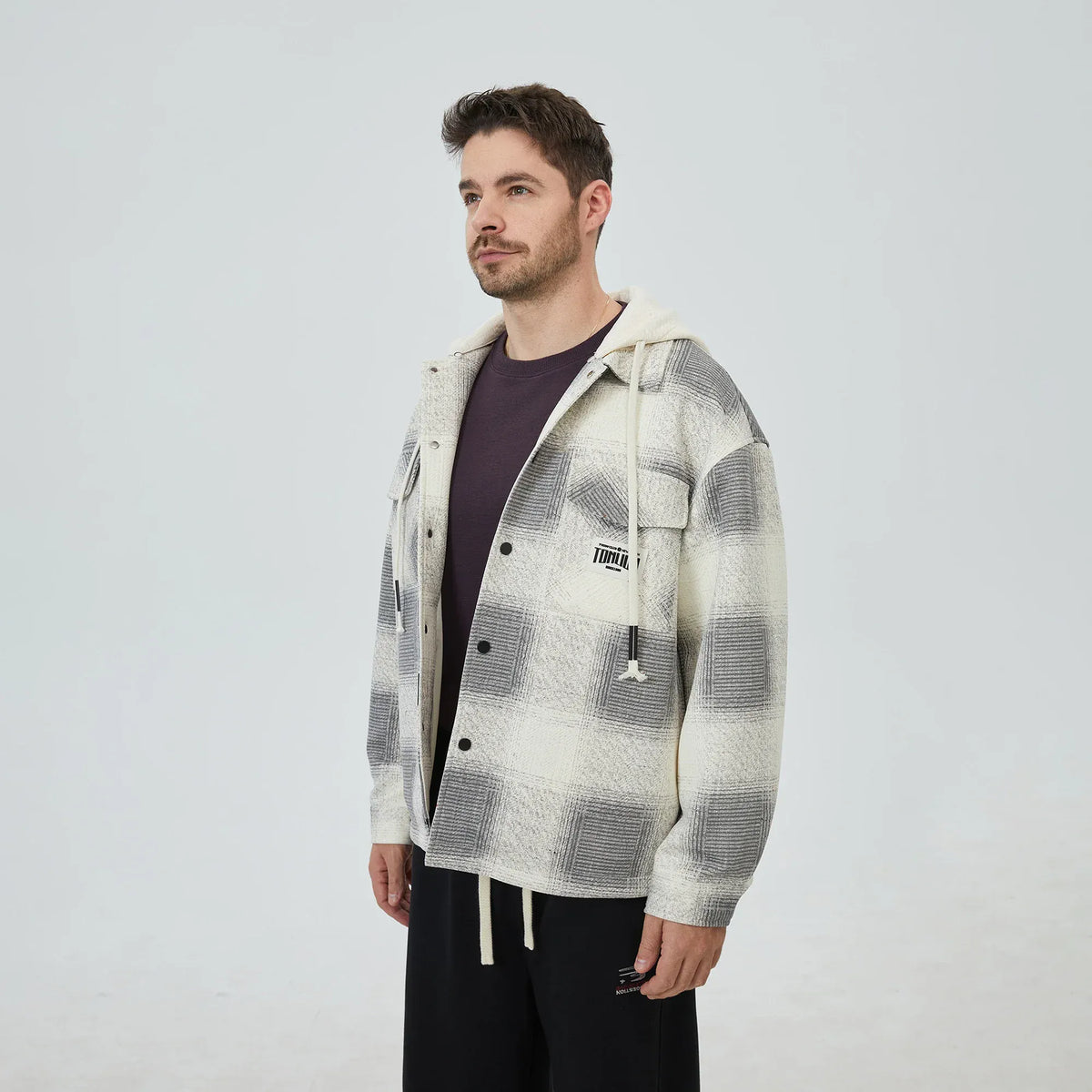 Checked Jacket for Men Image