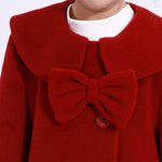 Casual Plain Jacket for Girls Image