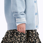 Casual Jacquard Jacket for Girls Image