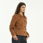 Elegant Plain Jacket for Women Image