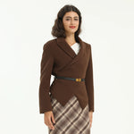 Elegant Plain Jacket for Women Image