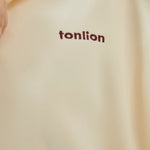 Embroidery Loose Drop-Shoulder Hoodie for Women Image