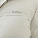 Printed Loose Sleeve Jacket with Stand Collar for Men Image