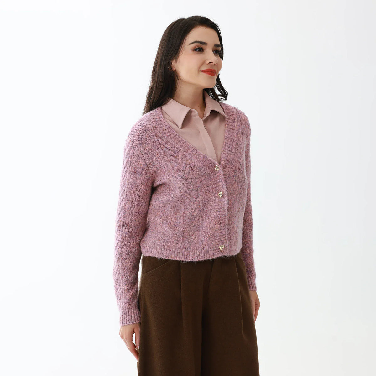 Elegant Solid Jacket for Women Image