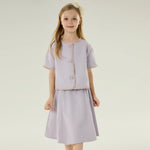 Solid Casual Jacket for Girls