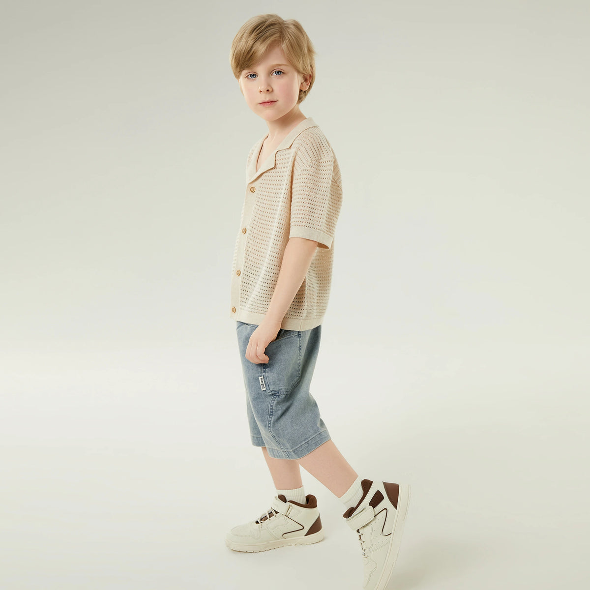 قميص كاجوال جاكار للأولاد