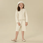 Solid Jacket For Girls