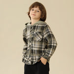 Checked Jacket For Boys