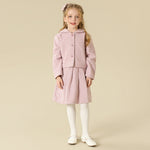 Checked Jacket For Girls