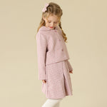 Checked Jacket For Girls