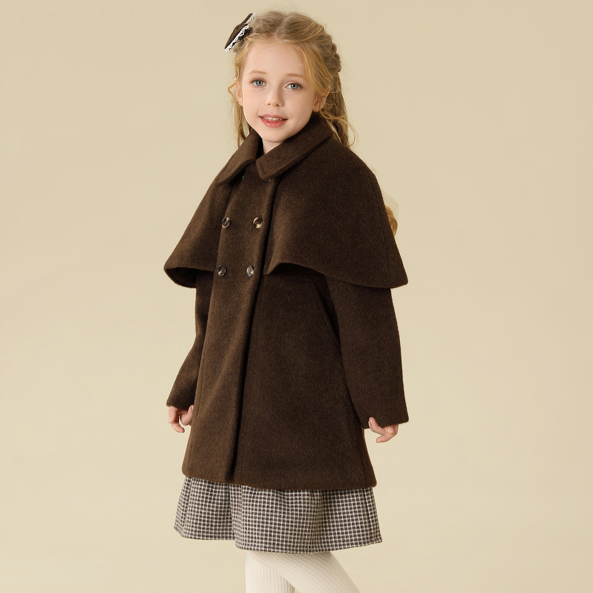 Solid Jacket For Girls
